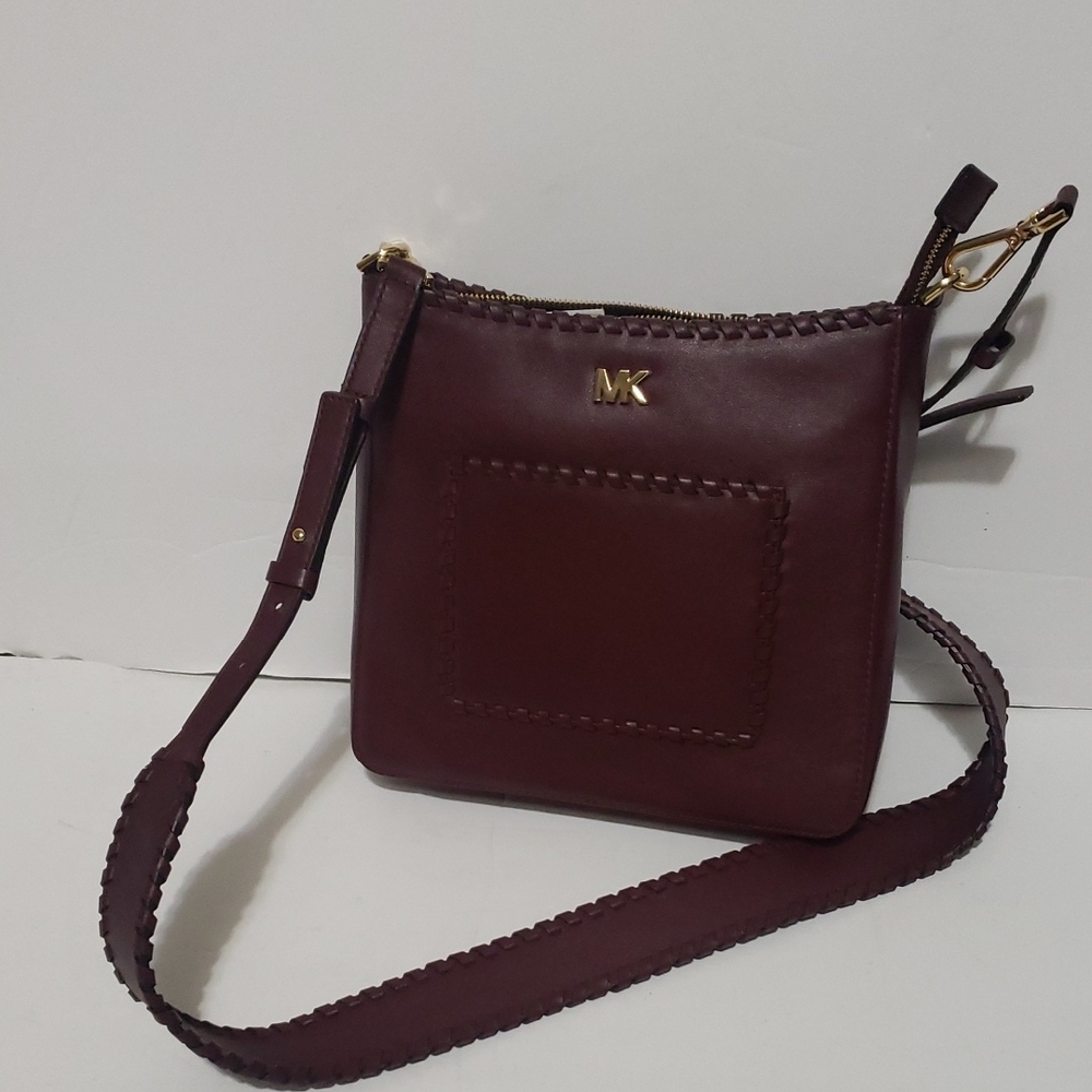 Michael Kors Burgundy Crossbody Bag